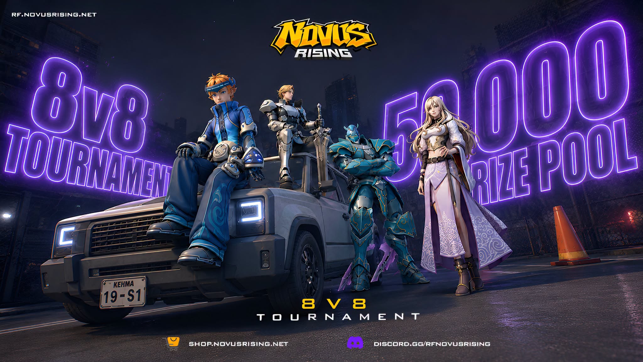 8v8 Tournament : Battle for Crown · RF Online · Novus Rising